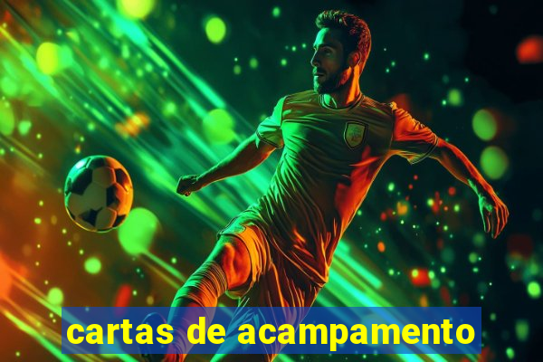 cartas de acampamento